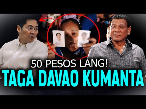 NAKO PO! TATAY DIGONG PANALO NA! NOGRALES IBINISTO NG TAGA DAVAO 50 PESOS LANG ANG BINIGAY?