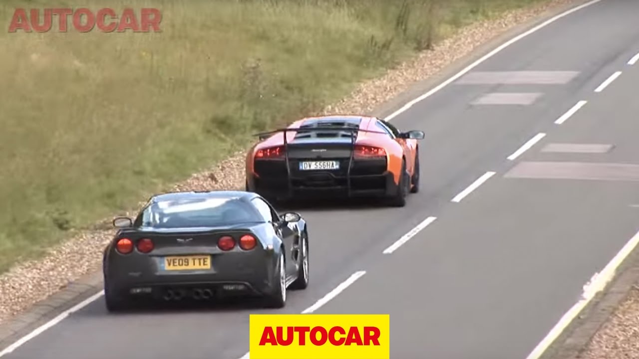 Corvette ZR1 vs Lambo SV