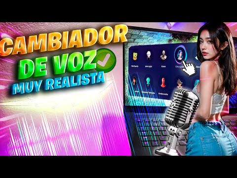 COMO CAMBIAR VOZ en TIEMPO REAL con SUPER IA / TODAS las VOCES Muy REALISTAS!