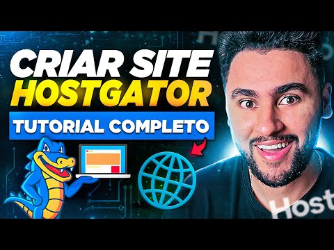 HOSTGATOR 2025: Tutorial Completo P/ CRIAR SITE Wordpress (Domínio + Hospedagem + Elementor)