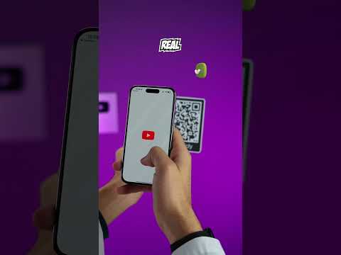 3D Printed QR Code vs Real