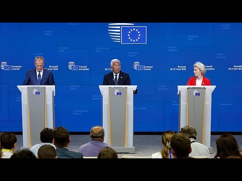 YouTube video thumbnail: EU Leaders Leave Israel Partnership on Shelf Despite Pressure to act
