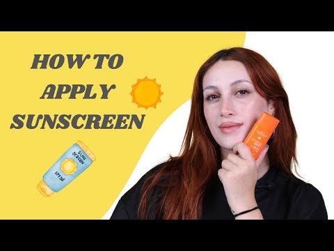 How To Apply Sunscreen With Lea | كيفية وضع واقي الشمس مع ليا