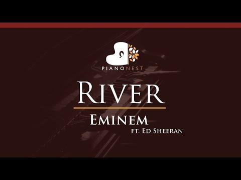 Eminem – River ft. Ed Sheeran – HIGHER Key (Piano Karaoke / Sing Along)