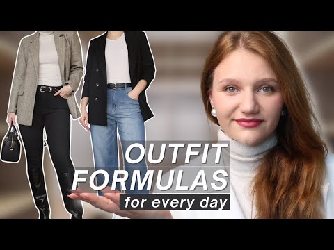 Easy Nothing To Wear Outfit Formulas To Look Put Together