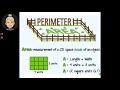 Exploring Perimeter, Area, and Volume Concepts
