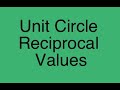 Trigonometric Functions and Their Reciprocals