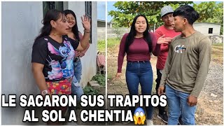 Queres hacer tu cuarto en el terreno de tu EX solo para meter hombres le gritó Chentia a Ingrid
