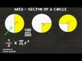 Calculating Circle Sector Areas