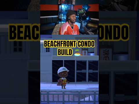 ACNH Beachfront Condo Speed Build ๐๏ธ (City Core Island)