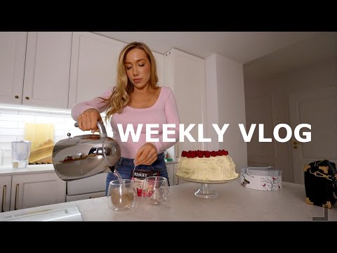 WEEKLY VLOG, wielkie gotowanie, zakupy, książki