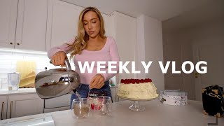 WEEKLY VLOG, wielkie gotowanie, zakupy, książki