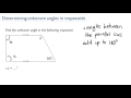Angles in Trapezoids and Relationships