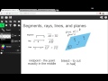 Geometry: Lines, Segments, and Rays
