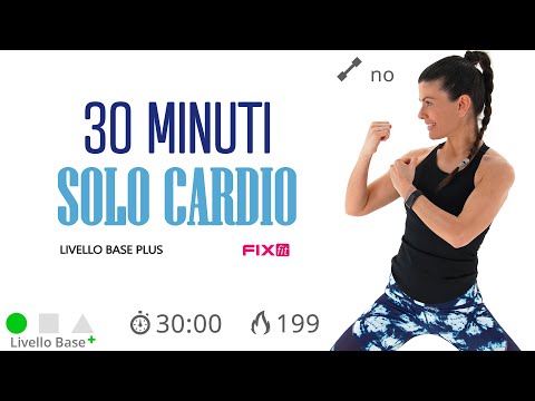 Esercizi A Casa Per Dimagrire: Cardio Per Principianti - 30 Minuti