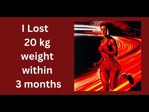 How I Lost 20kg Weight in 3 months | My Weight Loss Secret | Dr.Education