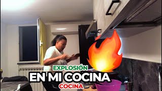 Cocinando y llego el caos