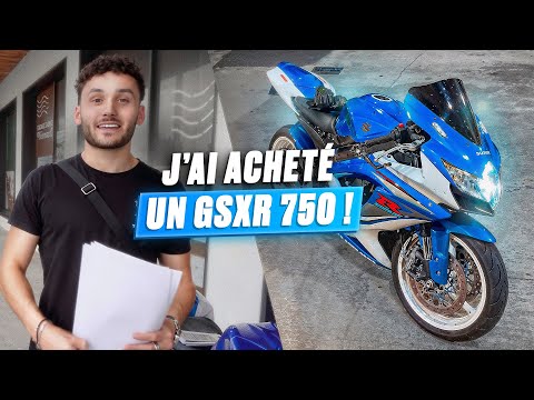 L'ACHAT DE MA NOUVELLE MOTO !😱😍GSXR 750}