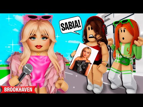 A MENINA ERA UMA CANTORA FAMOSA e NINGUÉM SABIA | Historinhas Brookhaven Roblox | Bibi e Lud