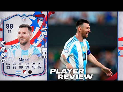 UNA DE LAS POCAS CARTAS QUE AUN QUERIA PROBAR!! | MESSI TOTT 99 REVIEW