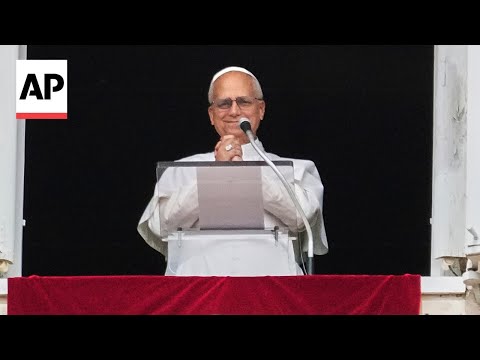 YouTube video thumbnail: Catholic Faithful Wish Pope Leo XIV a Happy 70th Birthday at Vatican City
