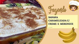 SOBREMESA DELICIOSA COM BANANA - MIL DELICIAS NA COZINHA