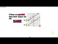 Exploring Slope with Parallel and Perpendicular Lines