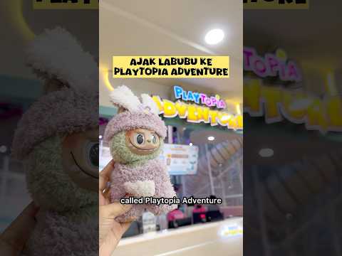 Playtopia Adventure With Labubu⁉️ #playtopia #labubu #review #arenabermain