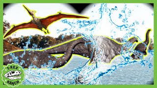 WATCH OUT! ⚡ Name That Dinosaur Challenge ⚡ | 🦖🦕 T-Rex Ranch Dinosaur Videos