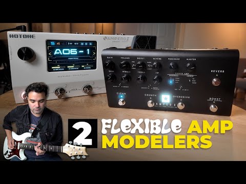 Touchscreen or Classic Control? Blackstar Amped 3 and Hotone Ampero II Modeler Demos