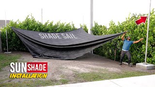 How I Installed a Sail Shade Canopy Step by Step Like a Pro