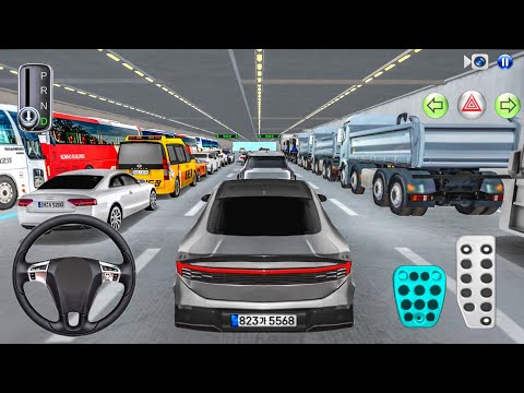 Scary Sounds in New Eight Lane Highway Tunnels - 2025 Gameplay 3D Driving Class - Android iOS