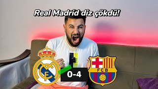 Real Madrid 0-4 Barcelona - Barcelona diz çökdürdü!