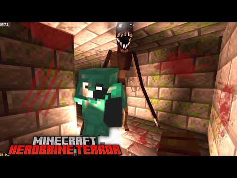 Creepypasta Cave Dweller Di Minecraft - Herobrine Terror #9