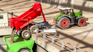 MAGNIFICENTLY TRACTORS AND RC TRUCKS IN THE MIX!
