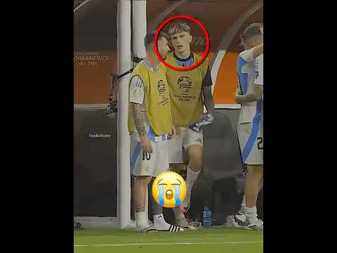 Messi & Garnacho Ignore Each Other💔