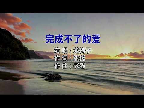 完成不了的爱-龙梅子-伴奏 KARAOKE