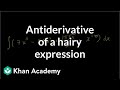 Antiderivatives and Integration Techniques