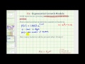 Exponential Growth and Bacteria Modeling
