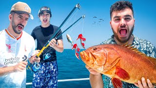 تحدي مين أحسن صياد في تريبلز 🐟