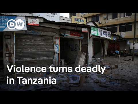 YouTube video thumbnail: Tanzania: Videos Show Deadly Violence Used Against Protesters Following Disputed Election