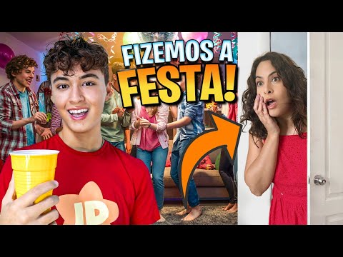 Fiz uma festa escondido dos meus pais - Família Maria Clara e JP