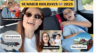 Finally Our Europe Summer Holiday Trip Starts EP01 | Greece 2025 | Indian Family In UK | Travel Vlog
