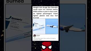 Weight loss drugs like Ozempic could save U.S. airlines nearly $580 million a year in fuel