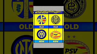 Old vs New Football Club Logos? #football #clublogos #club