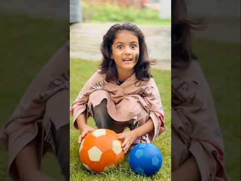 Poorva ke pass football ๐ณ๐ | #shorts #youtubeshorts