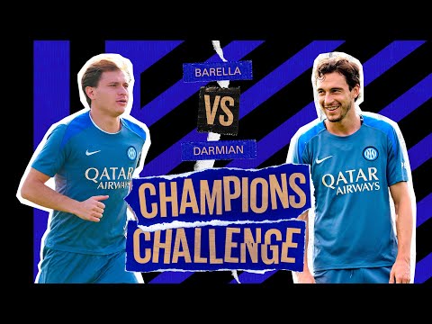 BARELLA E DARMIAN 🇮🇹🙌 | CHAMPIONS CHALLENGE EP. 7 🖤💙