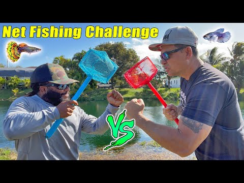 Net Fishing YouTuber Battle | Monster Mike vs BryanTheCEO