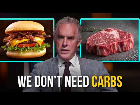 "CARBS ARE NOT VITAL, You Can Live ON MEAT" — Jordan Peterson