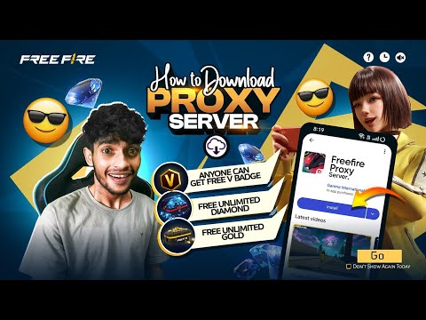 How To Download Free Fire Proxy Server ? ☠️